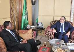 سفير المملكة بمصر يلتقي السفير الكاميروني بالقاهرة