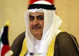 وزير الخارجية البحريني يبحث مع بومبيو تطورات الاوضاع في المنطقة