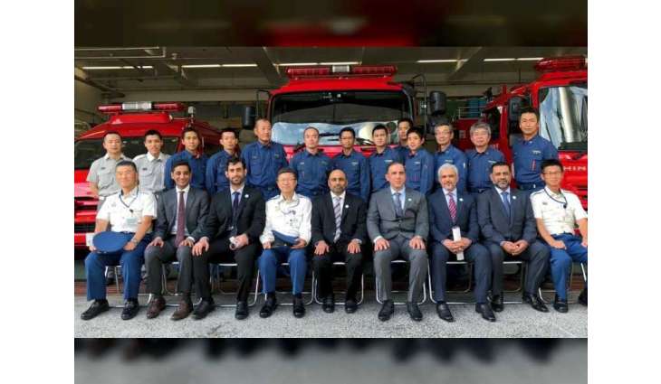 وفد "الداخلية"يطلع على طرق الإطفاء والإنقاذ بالدفاع المدني في طوكيو