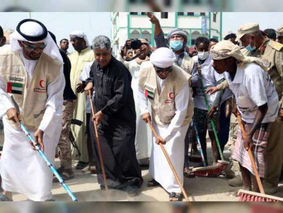 ERC launches street clean-up campaign in Mukalla, Yemen