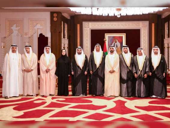 Mohammed bin Rashid receives credentials of foreign ambassadors