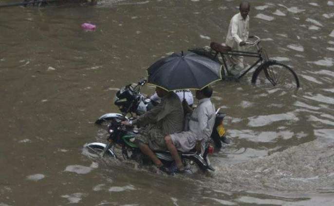 Emergency alert issued as rain floods Lahore