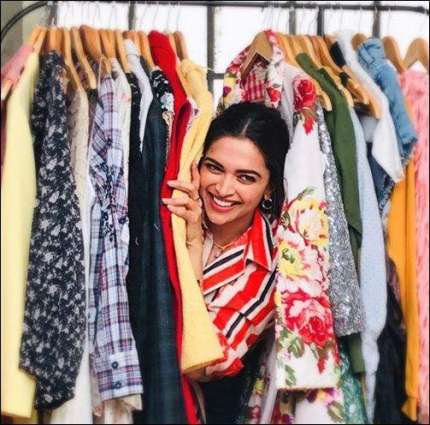Deepika Padukone shares a cute picture peeking from a closet