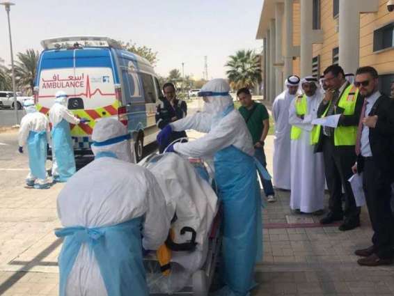 شرطة أبوظبي تشارك في خطة الاستجابة الطبية لمحطة "براكة"