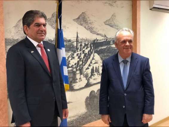 سفير الدولة في أثينا يلتقي نائب رئيس الوزراء  اليوناني