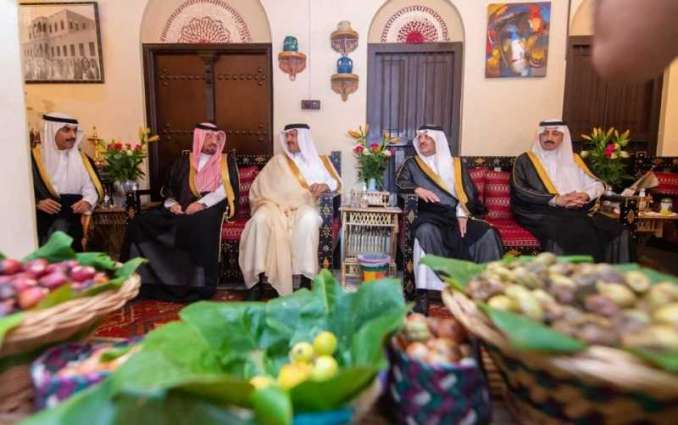 الأمير سلطان بن سلمان والأمير سعود بن نايف يفتتحان فندق الكوت التراثي بالأحساء