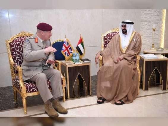 Mohammed Al Bowardi, British defence advisor discuss cooperation