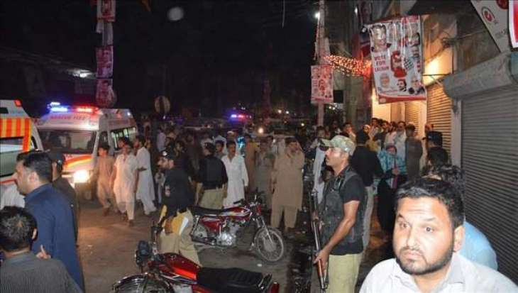 ارتفاع حصيلة ضحايا الهجوم الانتحاري في باكستان إلى 20 قتيلاً