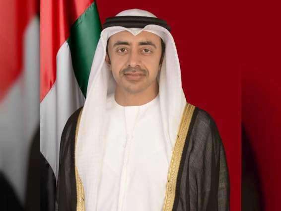 Abdullah bin Zayed meets with GCC Secretary-General