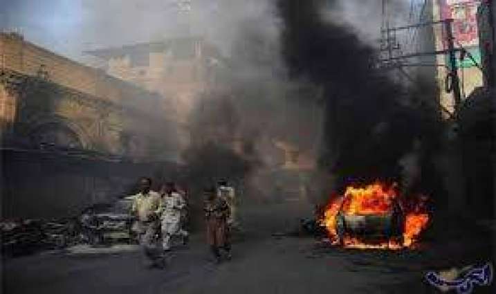 مقتل أربعة اشخاص بانفجار استهدف موكب سياسي شمال غرب باكستان