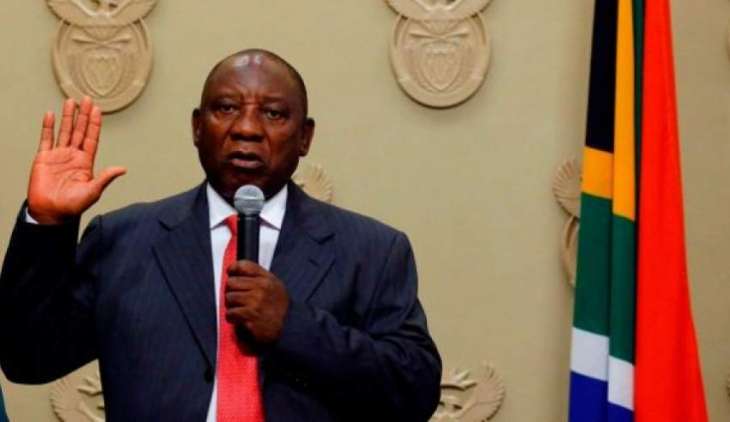رئيس جنوب إفريقيا يصل إلى الدولة
