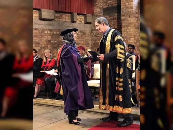 UAE Permanent Representative to IRENA receives honorary doctorate from Keele University