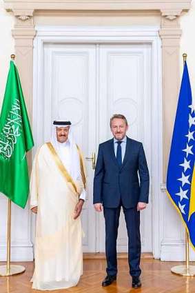 الرئيس البوسني يستقبل الأمير سلطان بن سلمان