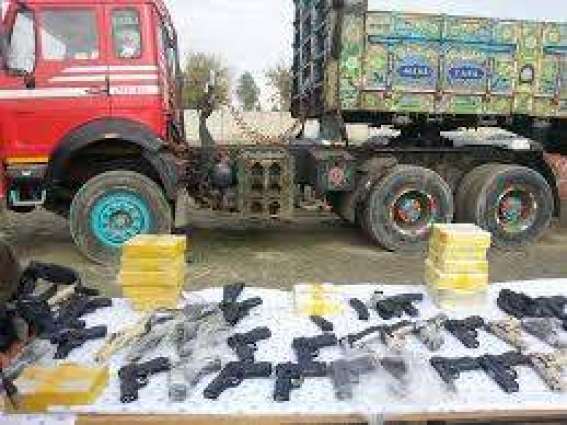 Bid to smuggle arms from Afghanistan foiled, truck impounded, suspect held in Khyber