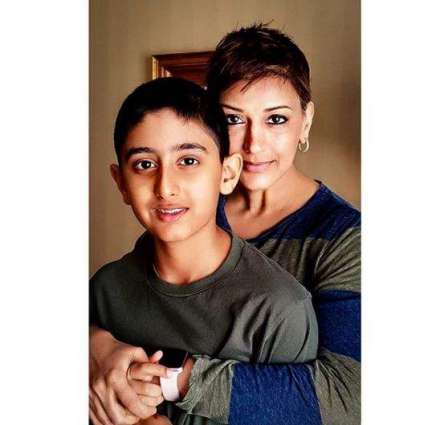 Sonali Bendre's 12-year-old son becomes her strength as she battles cancer