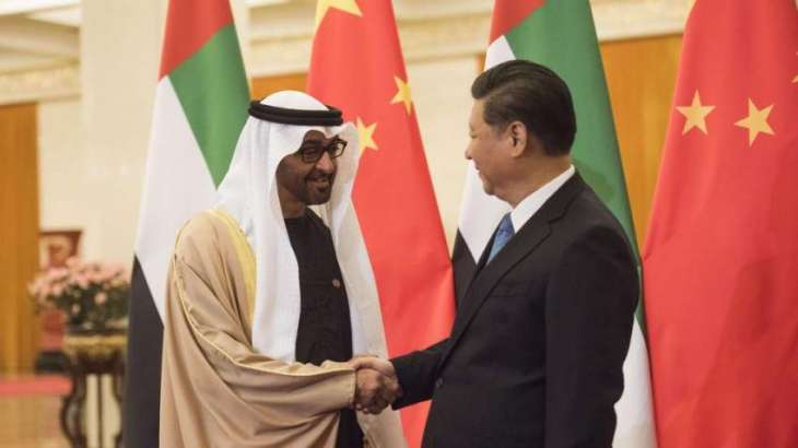 VP, Mohamed bin Zayed receive President Xi at Presidential Palace