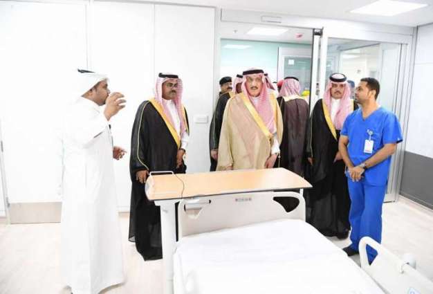 أمير جازان يفتتح مشروع تطوير العناية المركزة بمستشفى الملك فهد