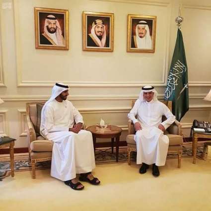وزير الخارجية يستقبل السفير الإماراتي لدى المملكة