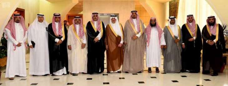 الأمير سعود بن نايف يستقبل أعضاء المجلس البلدي بمحافظة بقيق