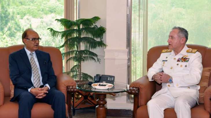 Minister For Defence Calls On Chief Of The Naval Staff