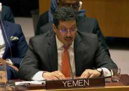 الحكومة اليمنية تدعو مجلس الأمن الدولي لحسم موقفه إزاء الوضع في الحديدة. ‏