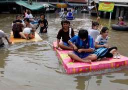الفيضانات تودي بحياة 20 شخصا في شمال غربي الصين 