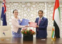 الإمارات وجزر كوك توقعان بيانا مشتركا لإقامة علاقة دبلوماسية بين البلدين