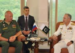 Deputy Minister Of Defence Of The Russian Federation Called On Chief Of The Naval Staff At Naval Headquarters