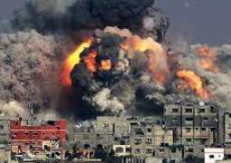 الاحتلال الاسرائيلي يشن غارات على قطاع غزة