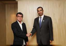 الإمارات واليابان تبحثان تعزيز العلاقات الثنائية ضمن مبادرة الشراكة الاستراتيجية الشاملة