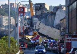 إيطاليا تعلن حالة الطوارئ في جنوة بعد انهيار جسر ومقتل 39 شخصا
