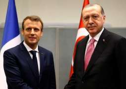 Erdogan, Macron Discuss Economic, Trade Ties in Phone Talks - Source