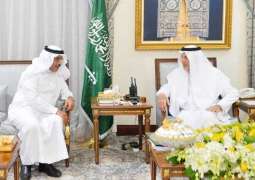 الأمير خالد الفيصل يستقبل رئيس هيئة الرقابة والتحقيق