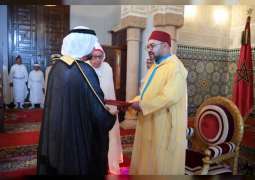 ملك المغرب يتسلم أوراق اعتماد سفير الدولة