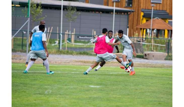 المنتخب السعودي لكرة القدم لذوي الاحتياجات الخاصة يصل إلى السويد