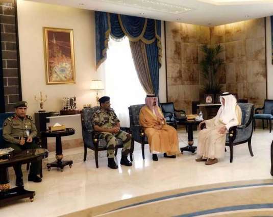 الأمير خالد الفيصل يلتقي مساعد وزير الداخلية لشؤون العمليات