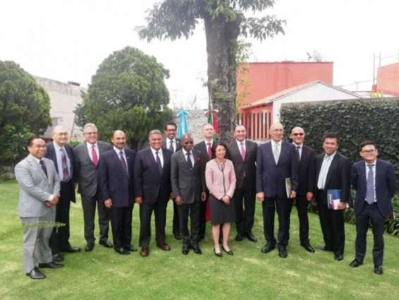 سفير الدولة في المكسيك يشارك في اجتماع السفراء غير المقيمين بغواتيمالا