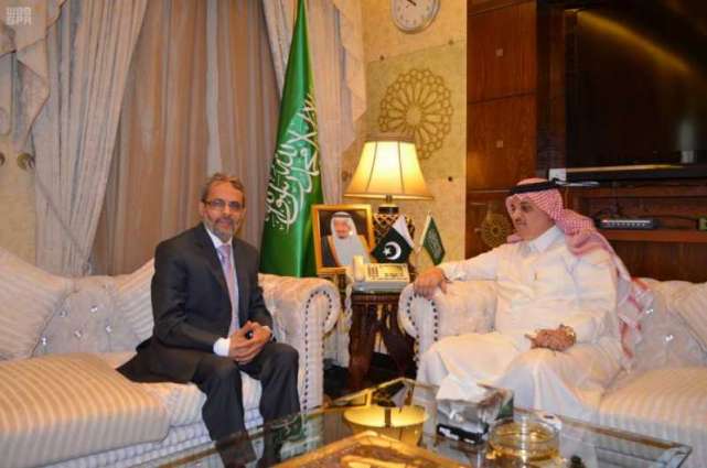 سفير المملكة لدى باكستان يلتقي السفير اليمني