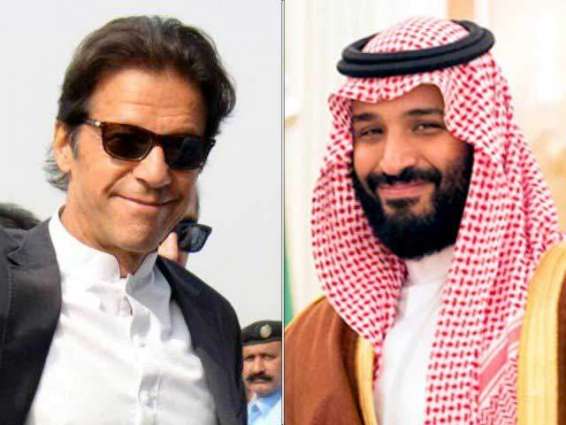 ولي العهد السعودي يجري اتصالاً هاتفياً مع زعيم حزب الإنصاف الباكستاني ويهنئه على فوز حزبه في الانتخابات العامة