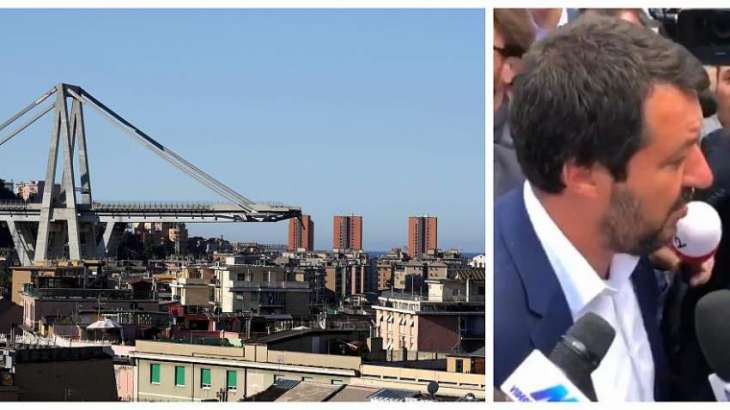 Brussels Hits Back at Italy's Claim Blaming Genoa Bridge Collapse on EU Budget Constraints