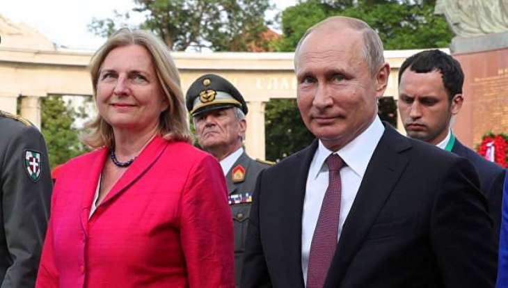 Austrian Foreign Minister Plans to Hold Talks With Putin at Her Wedding - Reports