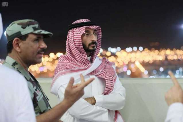 نائب أمير منطقة مكة المكرمة يواصل جولاته التفقدية لعدد من الجهات بالمشاعر المقدسة