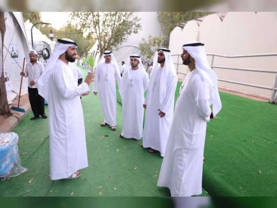 بعثة الحج الرسمية لحكومة دبي تتأكد من جاهزية الخيام ومستلزماتها في "منى وعرفة ومزدلفة"