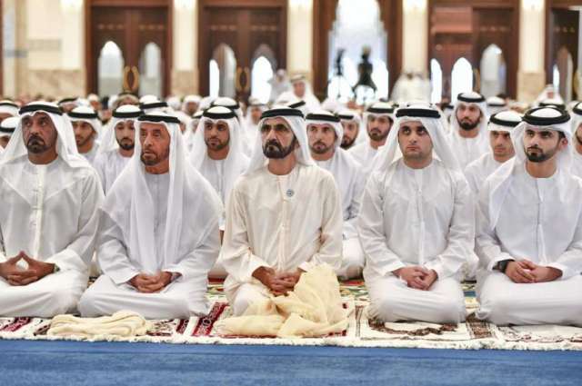 UAE leaders greet Armed Forces on Eid al-Adha