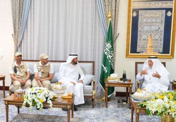 أمير منطقة مكة المكرمة يلتقي وزير الصحة