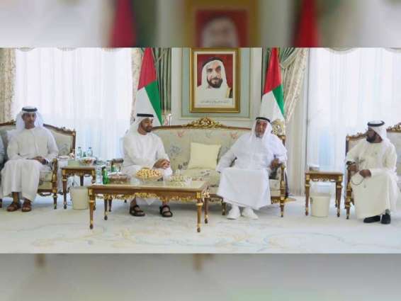 UAE President receives Mohamed bin Zayed in Evian
