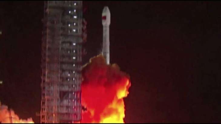 China Fires Off Rocket with Two Navigation Satellites