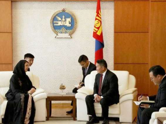 ريم الهاشمي تبحث مع المسؤولين في منغوليا العلاقات الثنائية و سبل تطويرها
