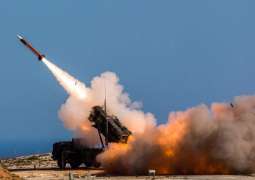 Arab Coalition air defence intercepts ballistic missile launched toward Saudi Arabia