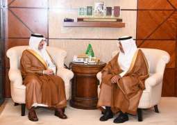 الأمير سعود بن نايف يستقبل رئيس هيئة النقل العام